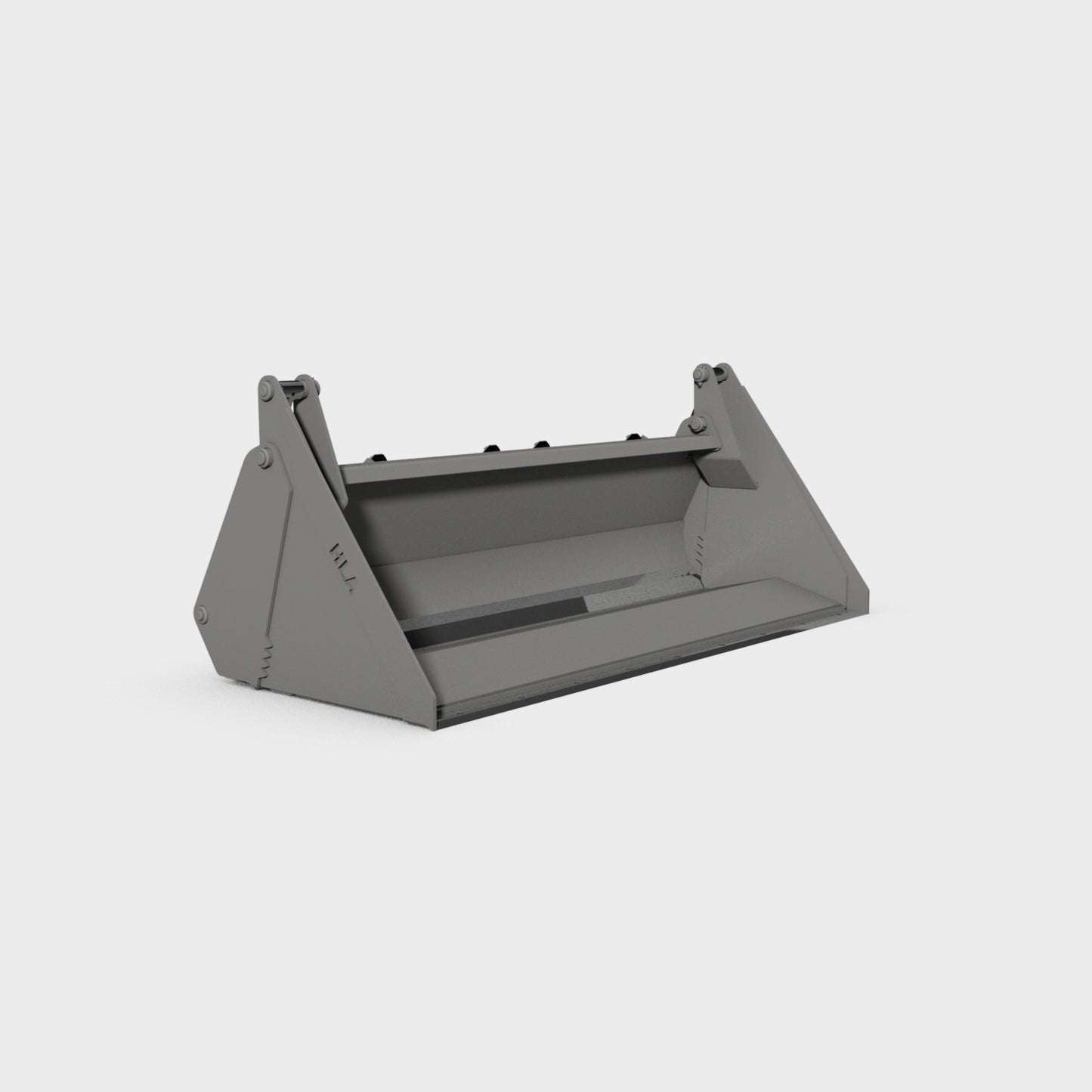 HLA Attachments | 4-in-1 Skid Steer Bucket | Models SBFNO66 To SBFNO84 | Widths 66" To 84" | Heaped Capacity Up To 17.7 cu.ft. | Hydraulic Flow Range 12-18 GPM |For Skid Steer
