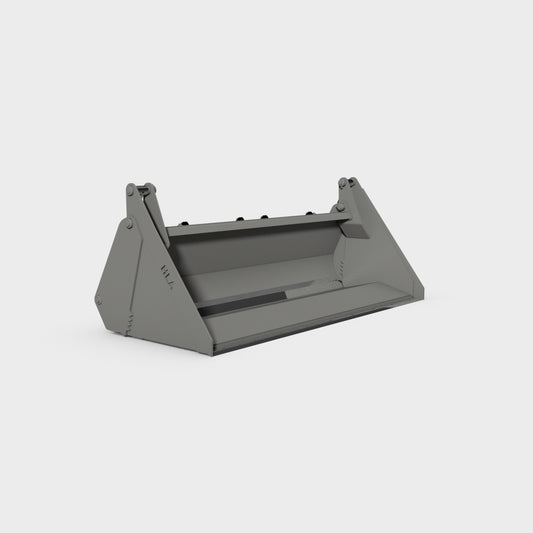 HLA Attachments | 4-in-1 Front Loader Bucket | Models MBFNO66 To MBFNO84 | Widths 66" To 84" | Struck Capacity Up To 20.0 cu.ft. | Hydraulic Flow Range 10-15 GPM | For Skid Steer