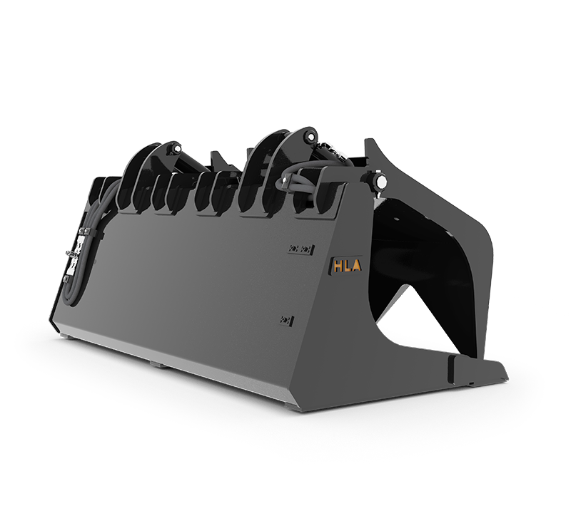 HLA Attachments Scrap Grapple Bucket Less Mount | Model 54" to 78" Bucket | For Skid Steer