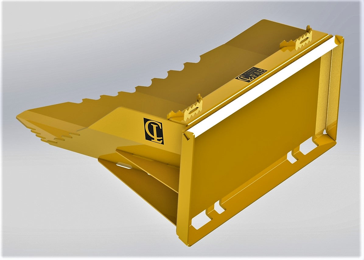 CL Fabrication Tree Transplanter Scoop | Root Ball Size: 36" - 60" | For Skid Steer Loaders