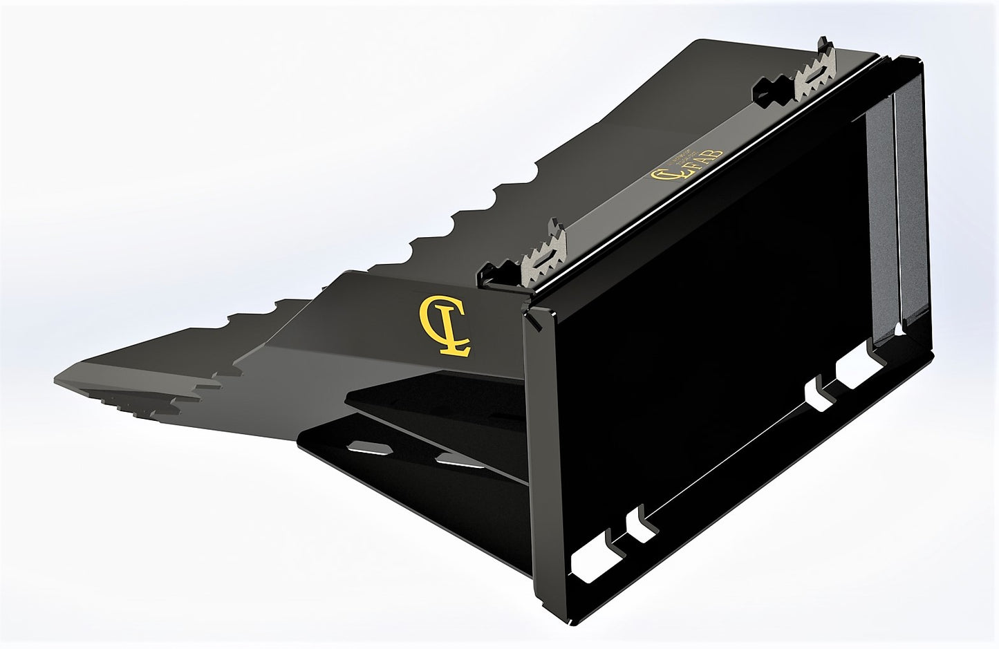CL Fabrication Tree Transplanter Scoop | Root Ball Size: 36" - 60" | For Skid Steer Loaders