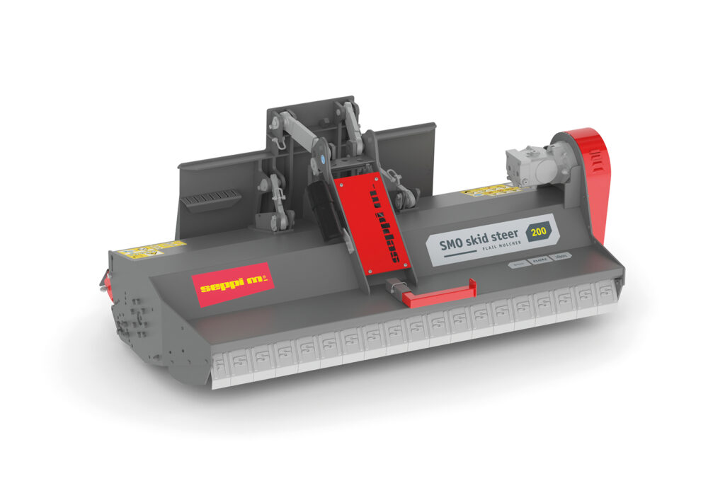 Seppi SMO 200 Flail Mower | Model SMO 200 | 79"Working Widt | 74-100 HP | For Mini & Compact Track Loaders