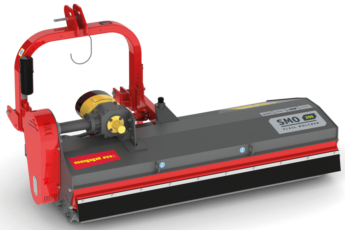 Seppi | Flail Mower | Model SMO-175 | Working Width 69" | Engine Horsepower Minimum 40 HP | For Tractors