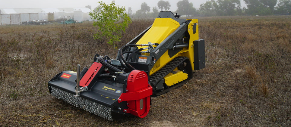 Seppi | Flail Mulcher | Model SMWA 200 | Working Width 79" Inches | Hydraulic Flow 16 To 40 GPM | For Mini & Compact Track Loaders