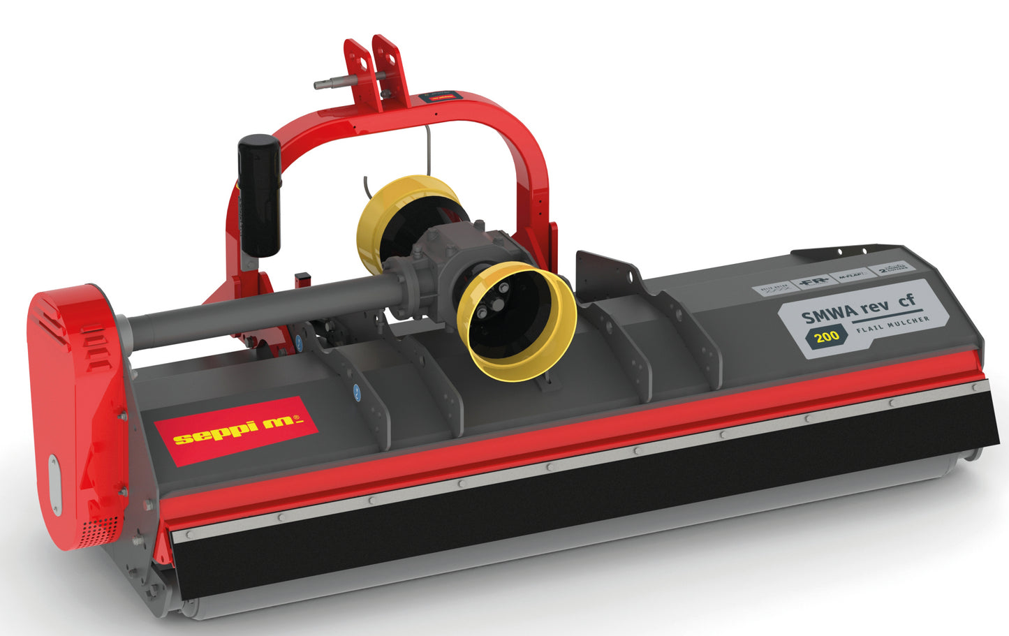 Seppi | Flail Mower | Model SMWA-REV-135 | Working Width 53" | Engine Horsepower Minimum 24 HP | For Tractors