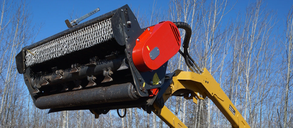 Seppi | Flail Mulcher | Model SMWA 200 | Working Width 79" Inches | Hydraulic Flow 16 To 40 GPM | For Mini & Compact Track Loaders