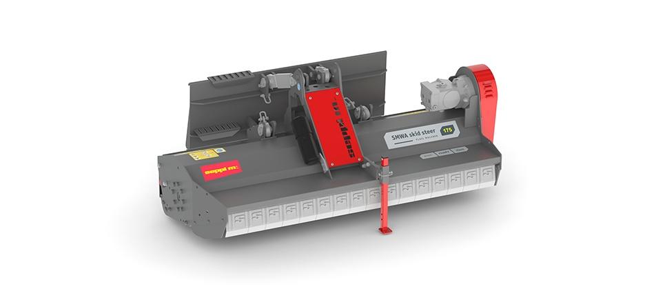 Seppi | Flail Mulcher | Model SMWA 200 | Working Width 79" Inches | Hydraulic Flow 16 To 40 GPM | For Mini & Compact Track Loaders