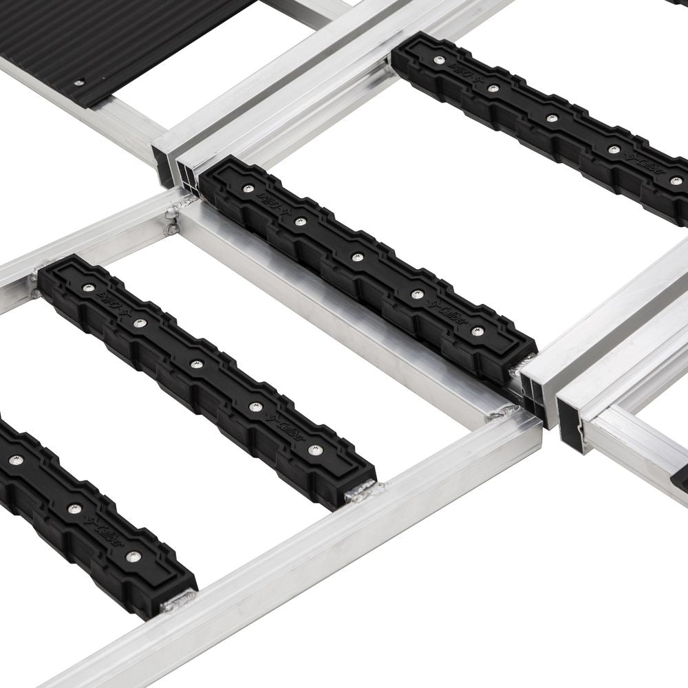 Black Widow Black Ice Folding Snowmobile Ramp Extension | Models SNO-6018-EXT & SNO-6018-EXT-S | 17.5" Wide | 800 lb Capacity | Horsepower 4 To 90+ HP | For Black Ice Snowmobile & ATV Ramps