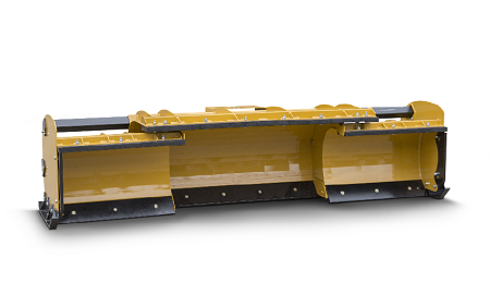 HLA Attachments | Expandable Snow Pusher | Model 3500X Series | Width 6'/10' To 8'/12' | Horsepower 50-100 HP | For Tractor