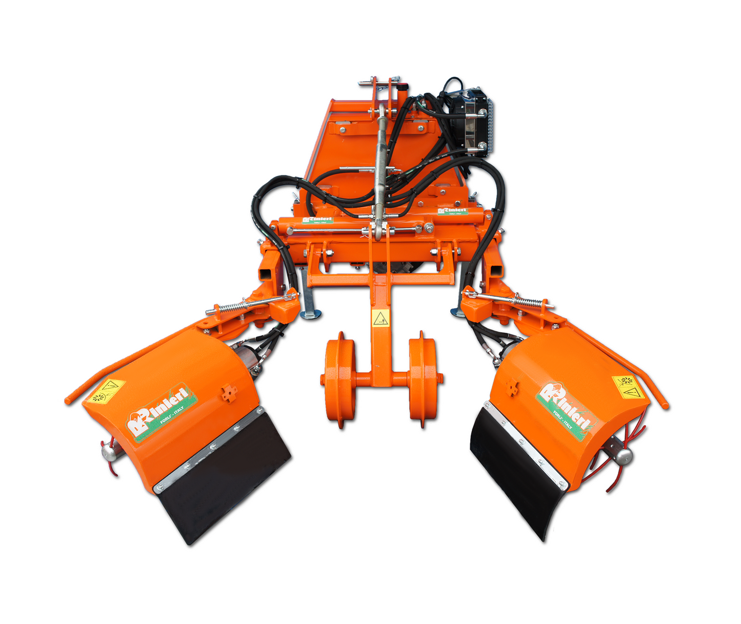 Rinieri Low Profile Sucker Remover on Bio-Dynamic Duo Frame | SRC Series | Row Width 65"-134" inches | Horsepower 40-70 HP | For Tractors