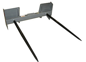 Worksaver | Bale Spear | Model 831060 To 831090 | Spear Length 26" To 42" | Lift Capacity 3,000 To 4,000 lbs | For Skid Steers