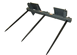 Worksaver | Bale Spear | Model 831060 To 831090 | Spear Length 26" To 42" | Lift Capacity 3,000 To 4,000 lbs | For Skid Steers