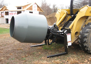 Worksaver | Cement Mixing Bucket | Model 780950 | 5 Cu. Ft. Capacity | Hydraulic Flow 8 to 16 GPM | For Skid Steers