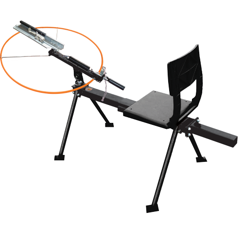 Do All Traps Single Full Cock Seat Trap W/2"Receiver | Model ST200 | Throw Distance 65–75 Yards | 3-Pivot Mount