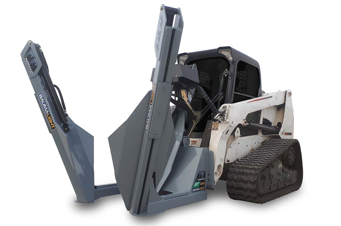 Baumalight Tree Spade | Model ST-330 | Root Ball Diameter 30" | Hydraulic Flow 5 To 20 GPM | For Skid Steers