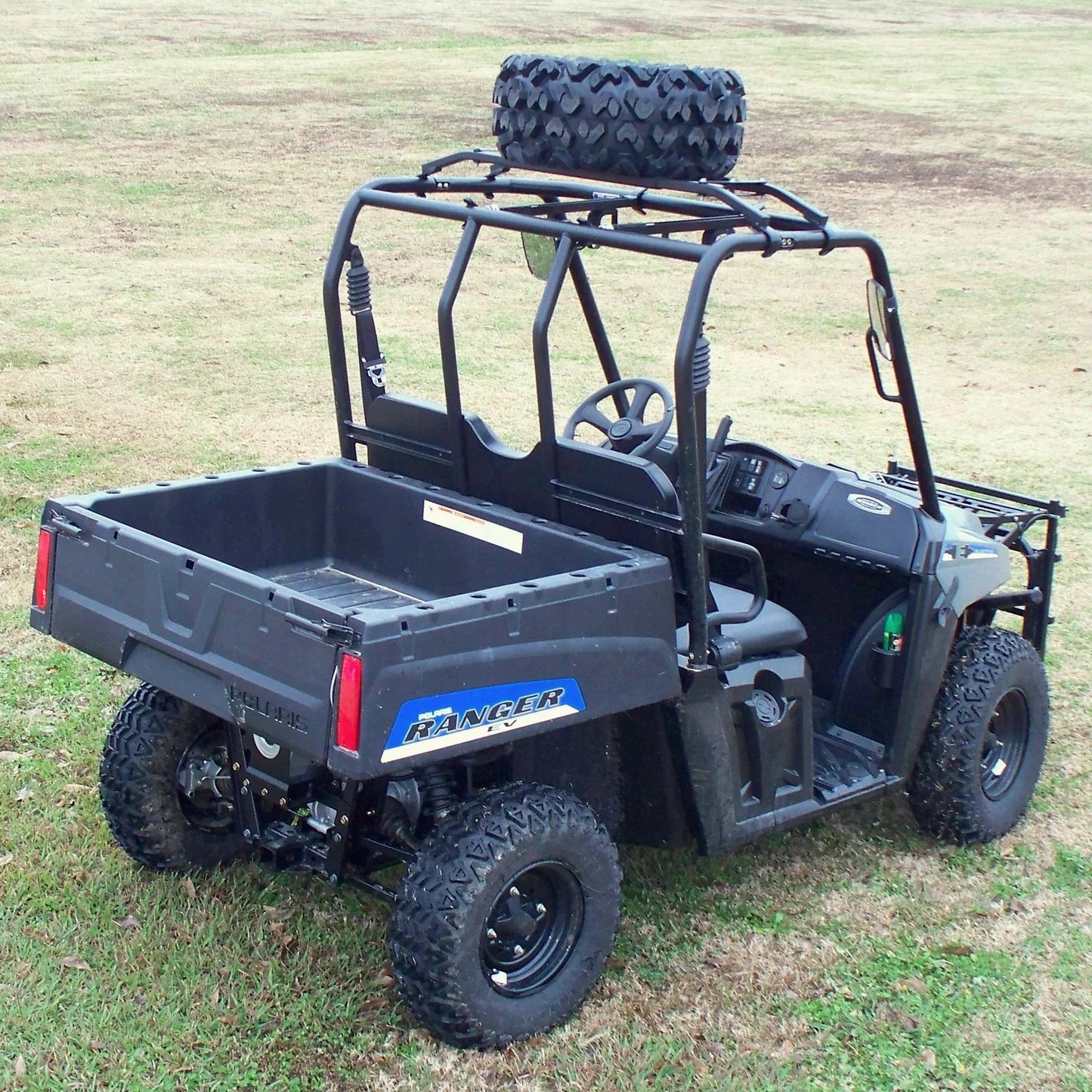 Great Day | Power-Ride™ Spare Tire Rack | Model UVPR905-STC | Frame Width 50" To 64" | Lightweight UTV Spare Tire Carrier | No-Drill Mount | Horsepower 40+ HP | For UTV