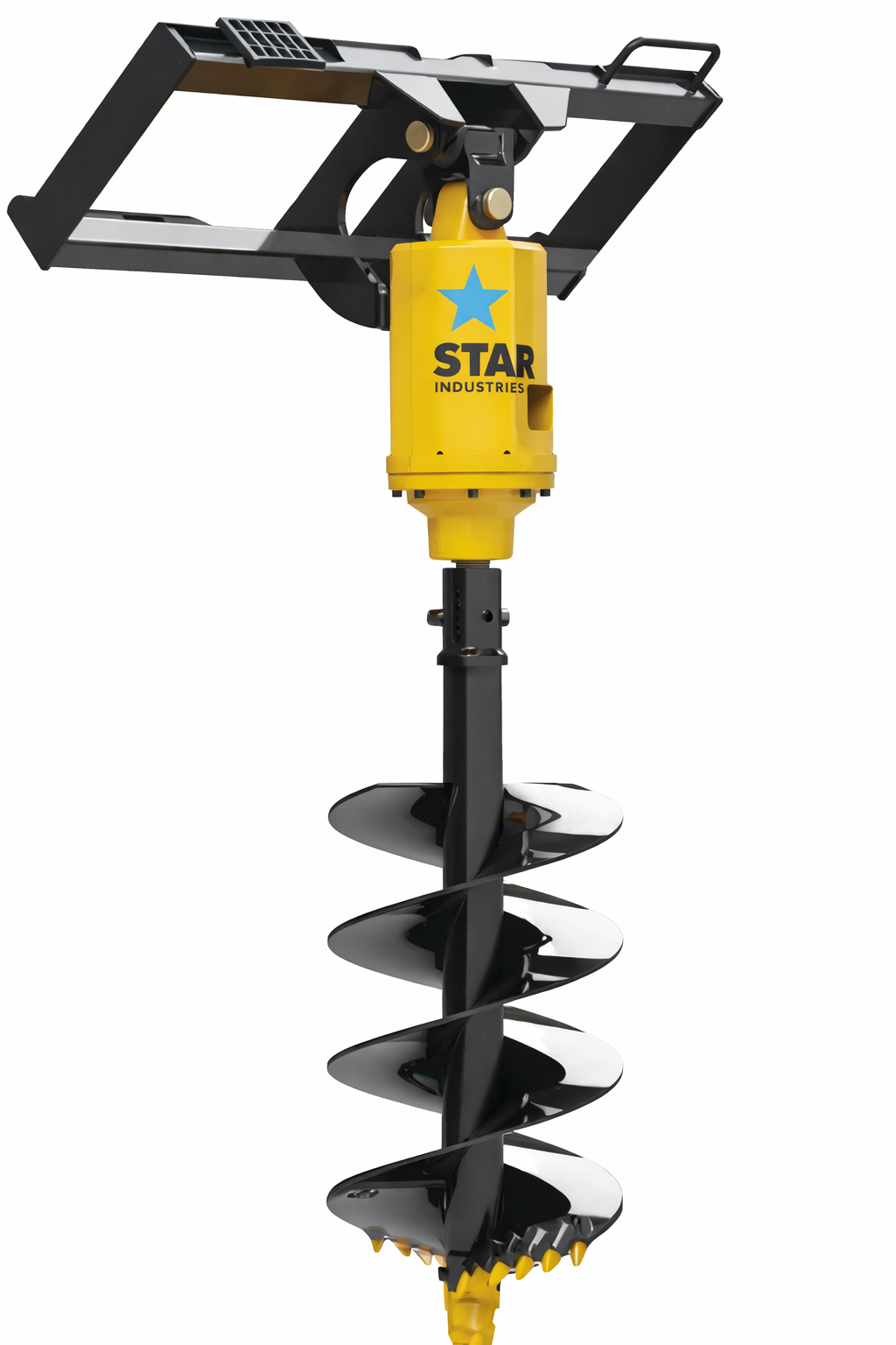 Star Industries Auger Drives | 160D Series | 10–35 GPM | For Skid Steers