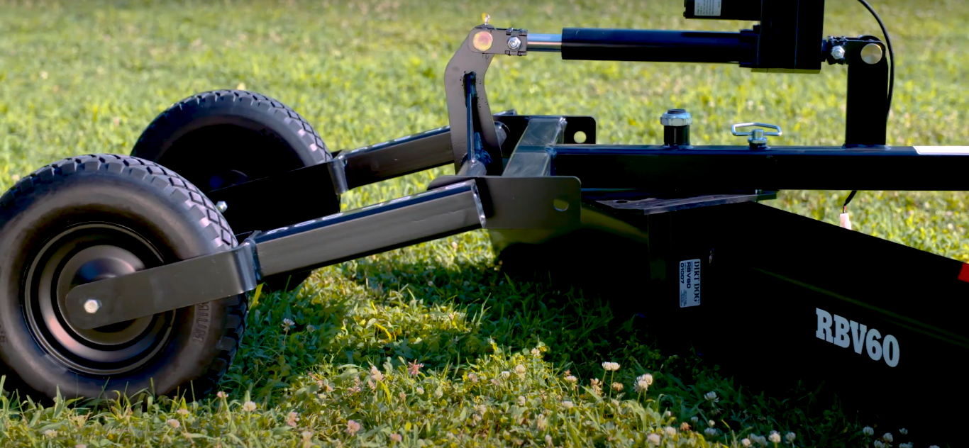 Dirt Dog ATV Equipment – Rear Blade | Model RBV Series | Overall Width 48", 60" & 72" inches | Horsepower 18–25 HP | For ATV/UTVs