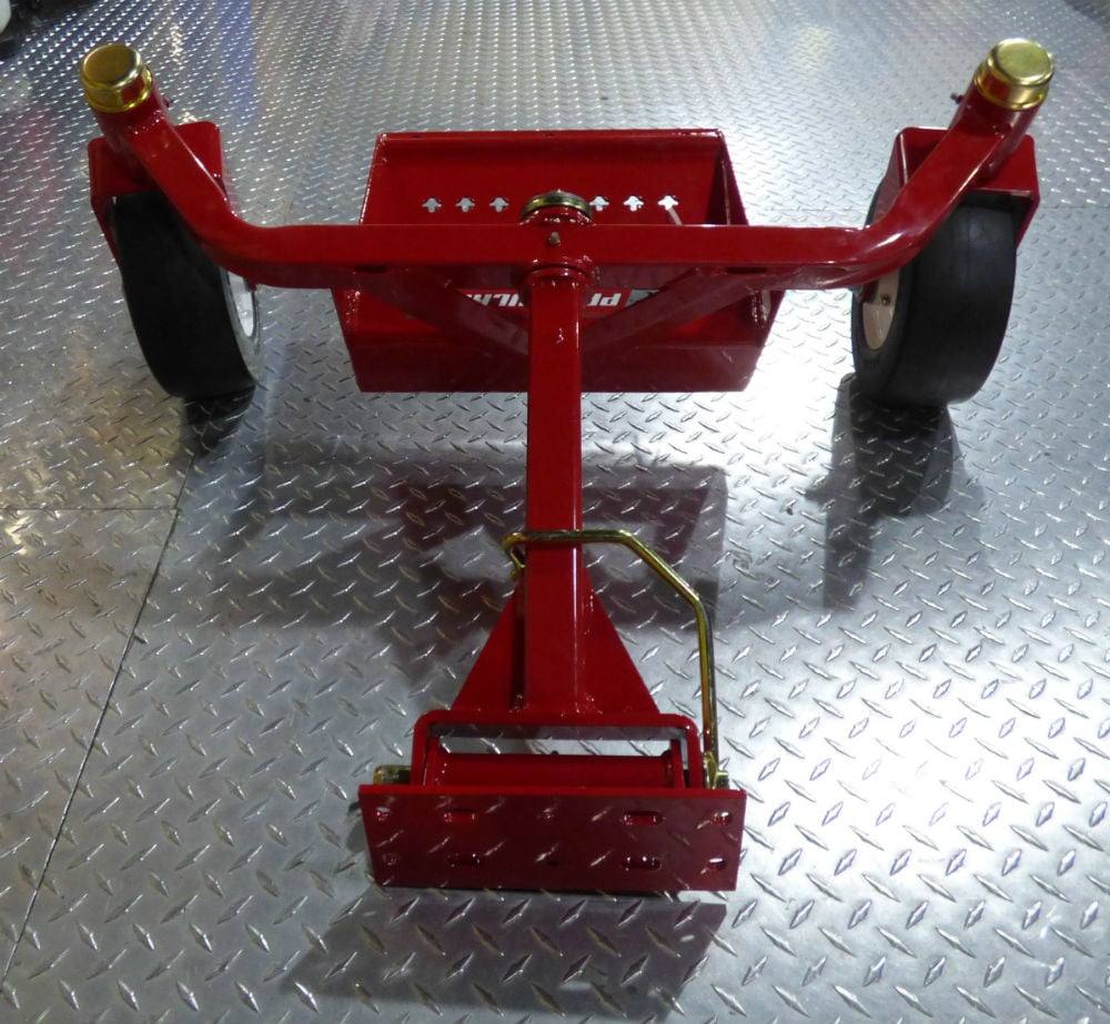 LandShark Pro Riding Sulky | Model PS2003R-1038-2-FF | 2-Wheel Swivel Design | For Commercial Walk-Behind Lawn Mowers with Universal Mounting Bracket