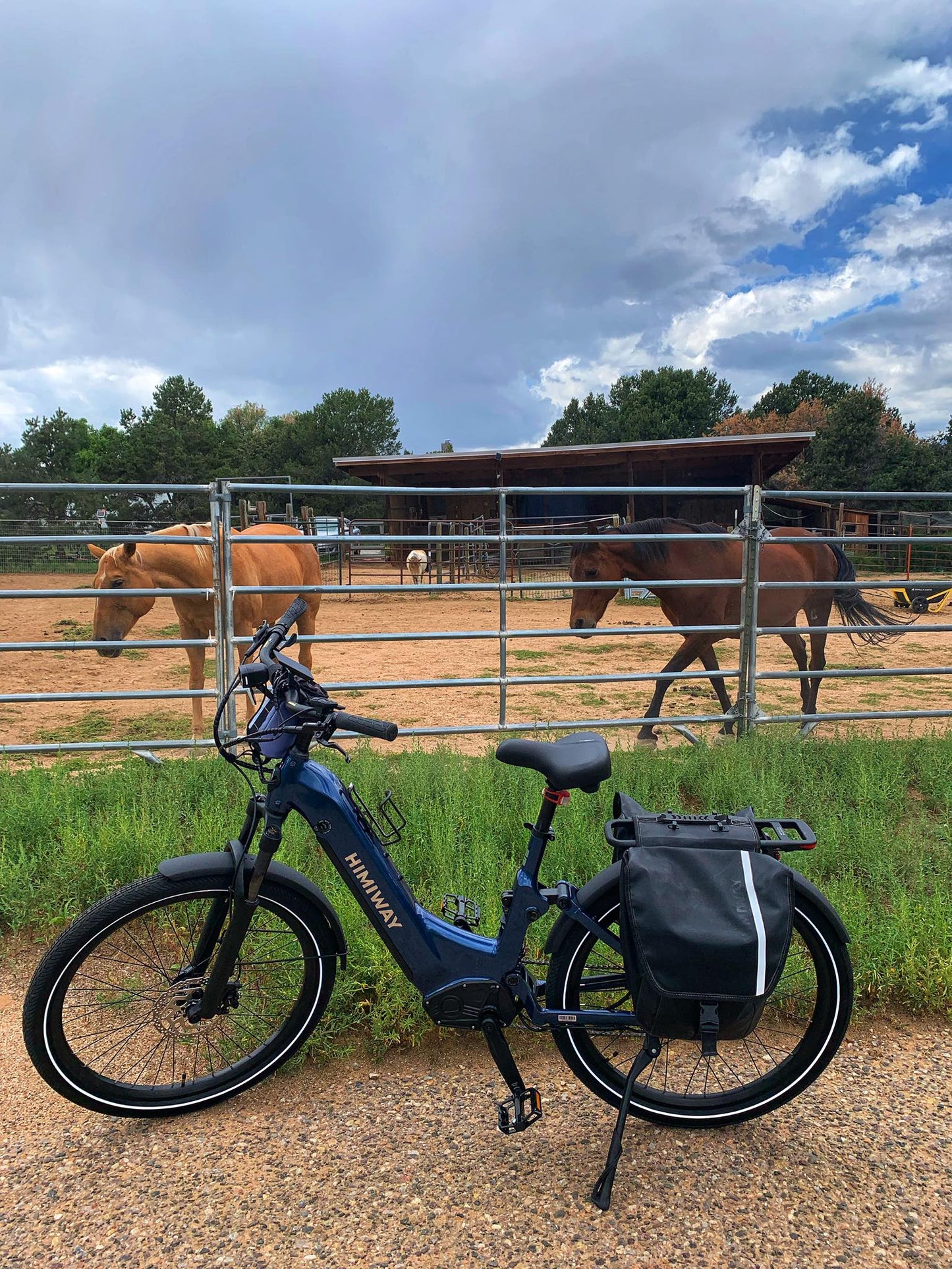 Himiway | Electric Bike | Model A7 Commuter | 27.5 x 2.4” Tires | 750W Hub Motor | 65 Mile Range | 400 lb Payload | Full Suspension Comfort | For Urban Comfort & All-Terrain Exploration