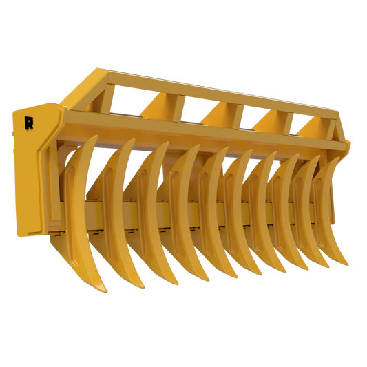 Rockland RF-3 Severe Service Rake with Heavy-Duty Teeth for Dozers