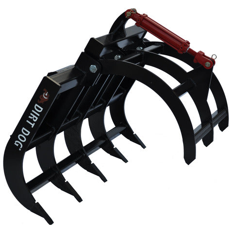 Dirt Dog AGGR Grapple Series | Overall Width 60" & 72" inches | Horsepower 40+ HP | For Tractors