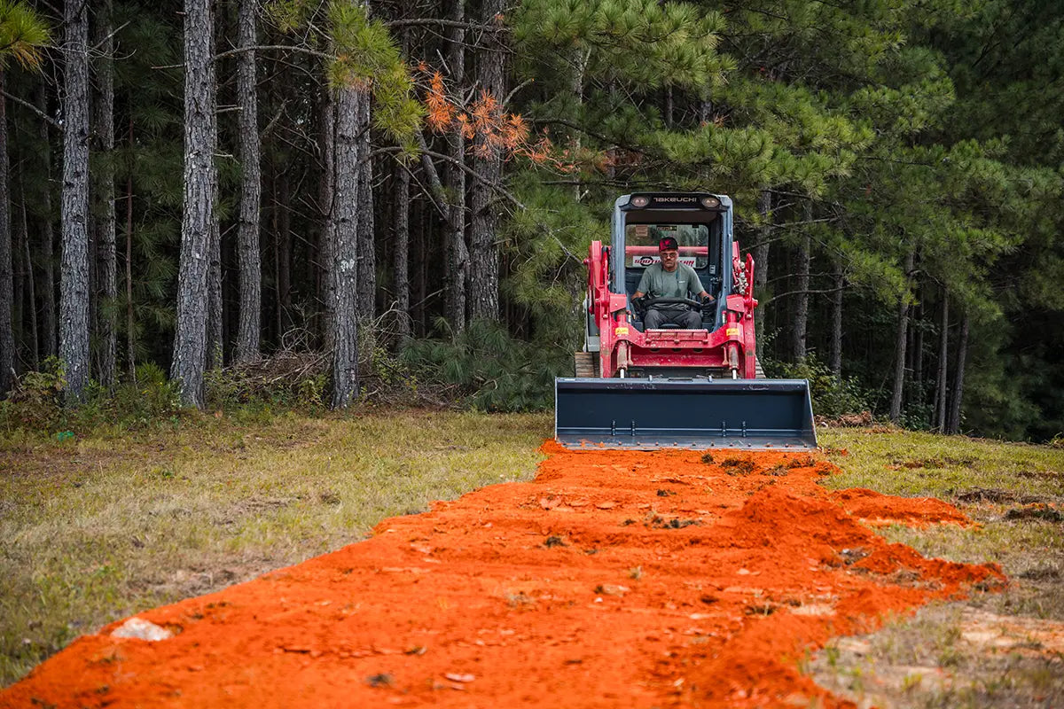 Solesbee’s | Bolt-On Edge Bucket | Models SSLB Series | Width 66" To 84" Inches | Hydraulic Flow 15–25 GPM | For Skid Steer