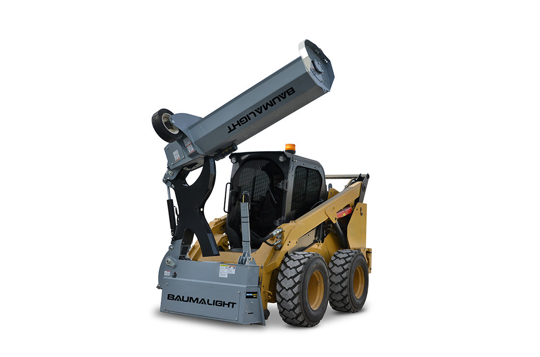 Baumalight Boom Mower | Model SWA/SWF Series | Reach 6' To 14' | Cutting Width 48" & 60" | Hydraulic Flow Range 15-35 GPM | For Skid Steers