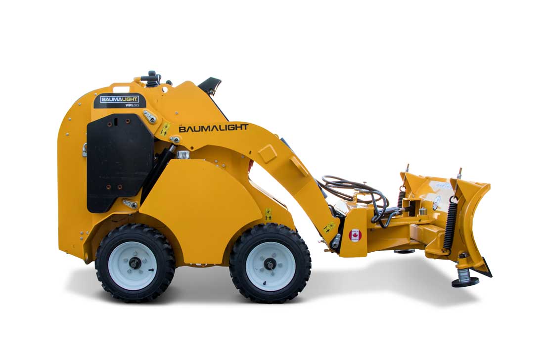 Baumalight Trldump Mini Skid Steer Tracked | Kubota Engine 24.8 HP | Hydraulic Flow Range 8 To 12 GPM