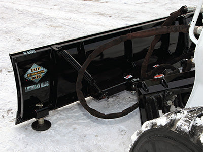 Top Dog Attachments Snow Blade | Width 72", 84" & 90" | Oil Flow Range: 15-25 GPM | For Skid Steer