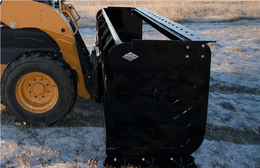 Top Dog Attachments Snow Pusher | Width 96" & 120" | Weight 737 & 876 lbs | Snow Removal | For Skid Steers