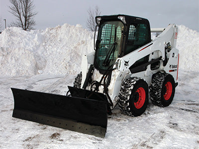Top Dog Attachments Snow Blade | Width 72", 84" & 90" | Oil Flow Range: 15-25 GPM | For Skid Steer
