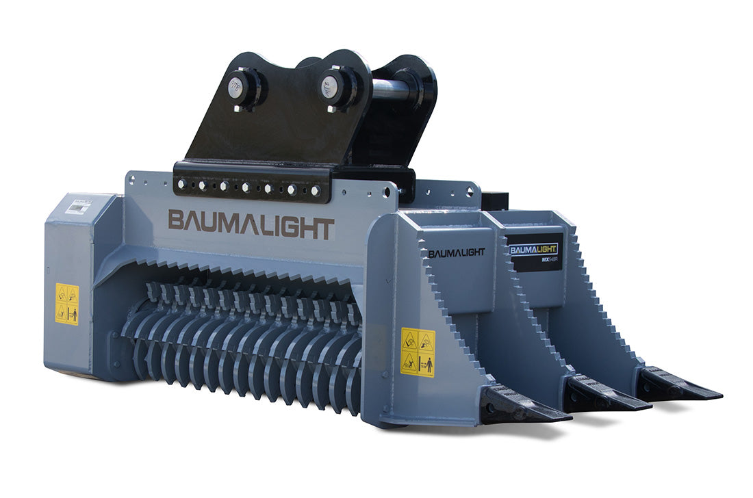 Baumalight Fixed Tooth Mulcher | Model MX548R | Rotor Width 48" | Machine Size 7 To 22 Tons | For Excavators
