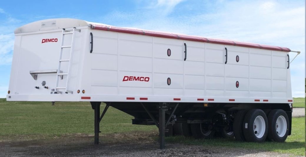 Demco | Steel Hopper Bottom Trailers | Length 42' | Overall Width 98" | Horsepower 260+ HP | For Tractors