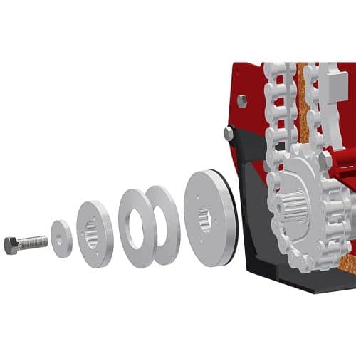 Rotadairon RD Series Standard Stone Buriers | Model RD-100, RD-130 & RD-145 | Working Width 43", 52.5" & 59" | Horsepower 22-50 HP | For Tractors