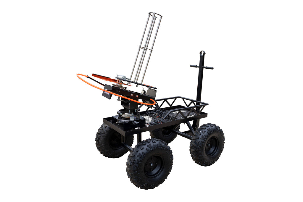 Do All Traps Flyway 4x4 Auto Clay Thrower | 60-Clay Auto Trap | 15-foot Pedal Release Cord