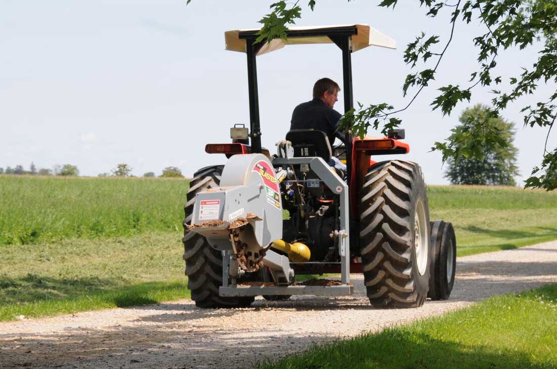 Baumalight | 3 Point Hitch Stump Grinder | 3P34 | 34" Rotor | 50-80 HP | For Tractor