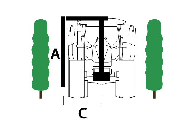 Rinieri Pruning Machine CRL Tower-1 I with Sickle Bar | Hydraulic Lifting and Tilting for Tractor