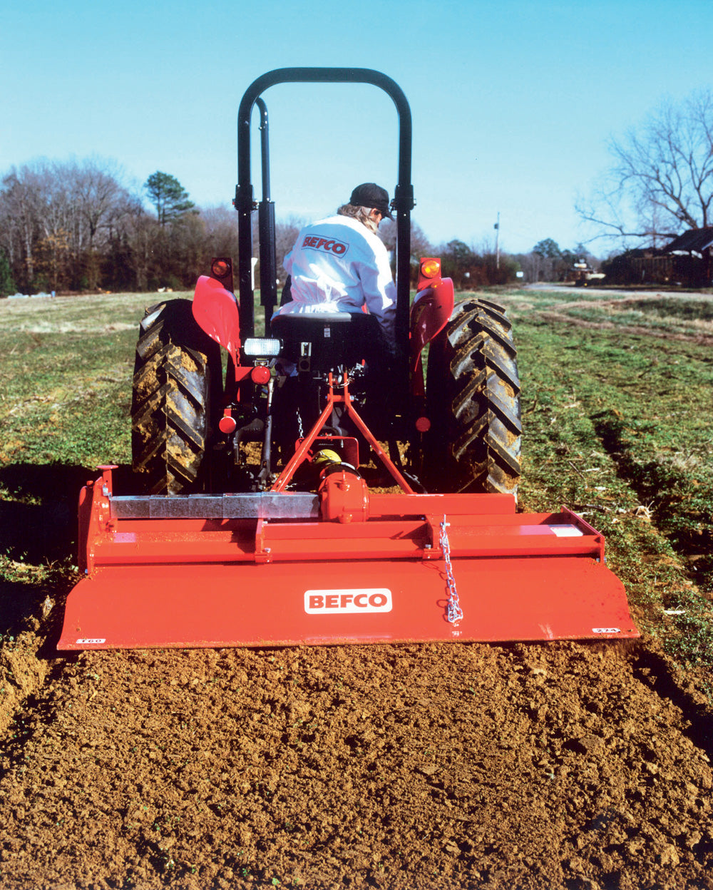 Befco | Till Rite Side-Shift Rotary Tiller | Model T60 Series | 66"–74" Width | PTO 540 RPM | Cat. 1 Quick Hitch | Horsepower 35 To 60 HP | For Tractors