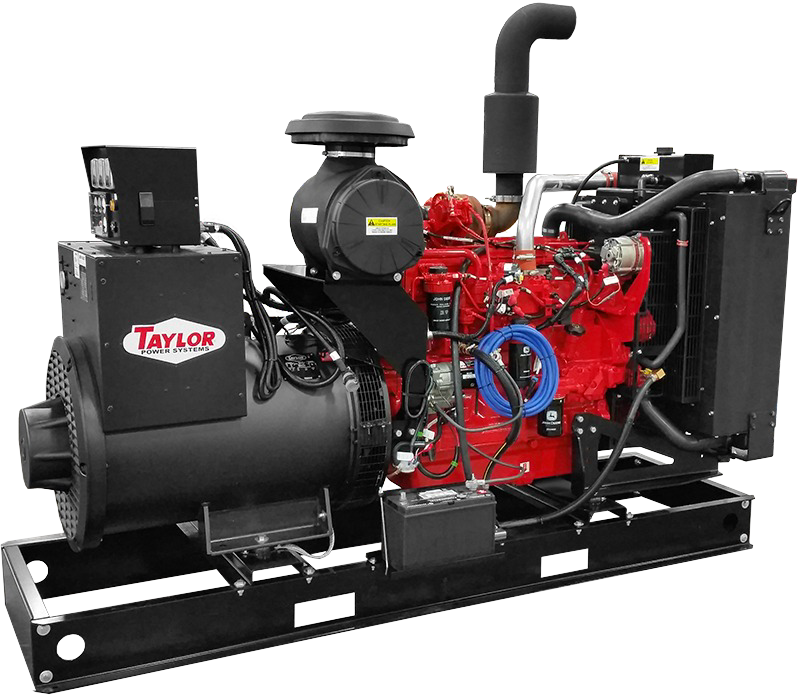Taylor Power System Agriculture Generator | Model TA165JD | Horsepower 264 HP | Power Output 165kW (165kVA)