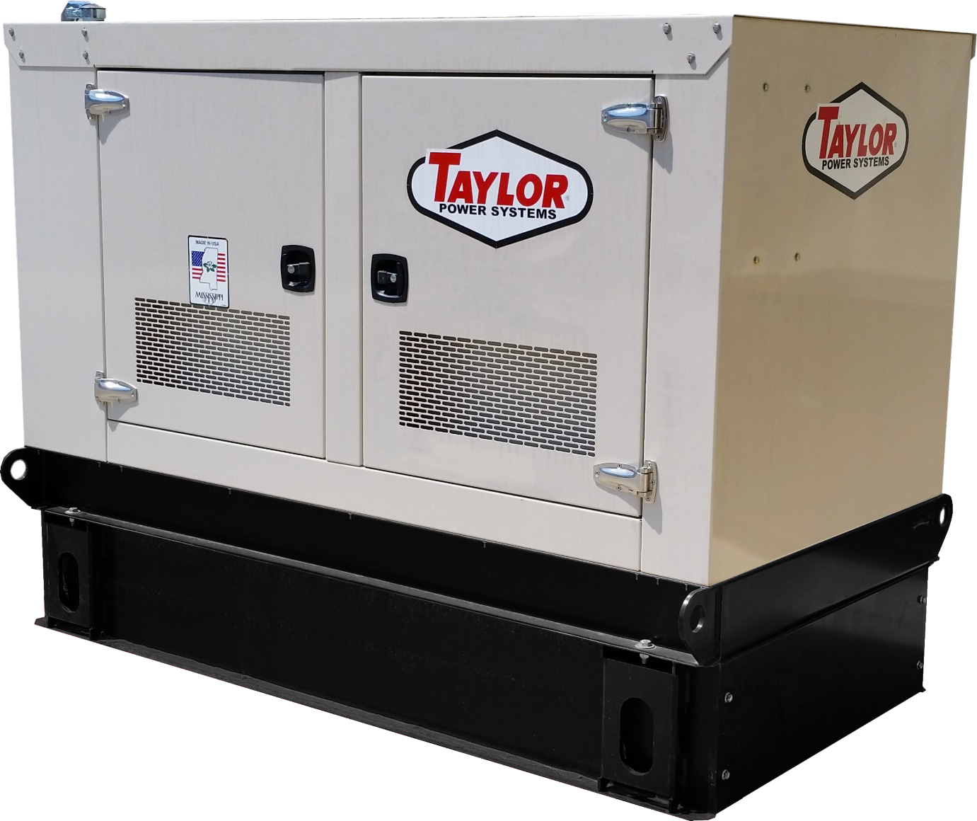 Taylor Power System Standby-Diesel Generators | Model TD-100 | Horsepower 149 HP | Power Output 100kW (125kVA) | Open & Enclosed Unit