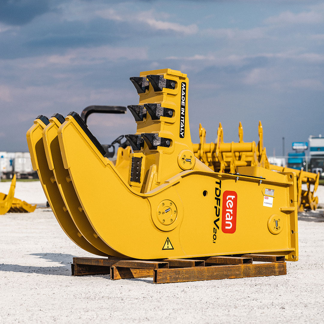 TERAN 550" Width TDFPV20 Fixed Pulverizer, Excavator Attach