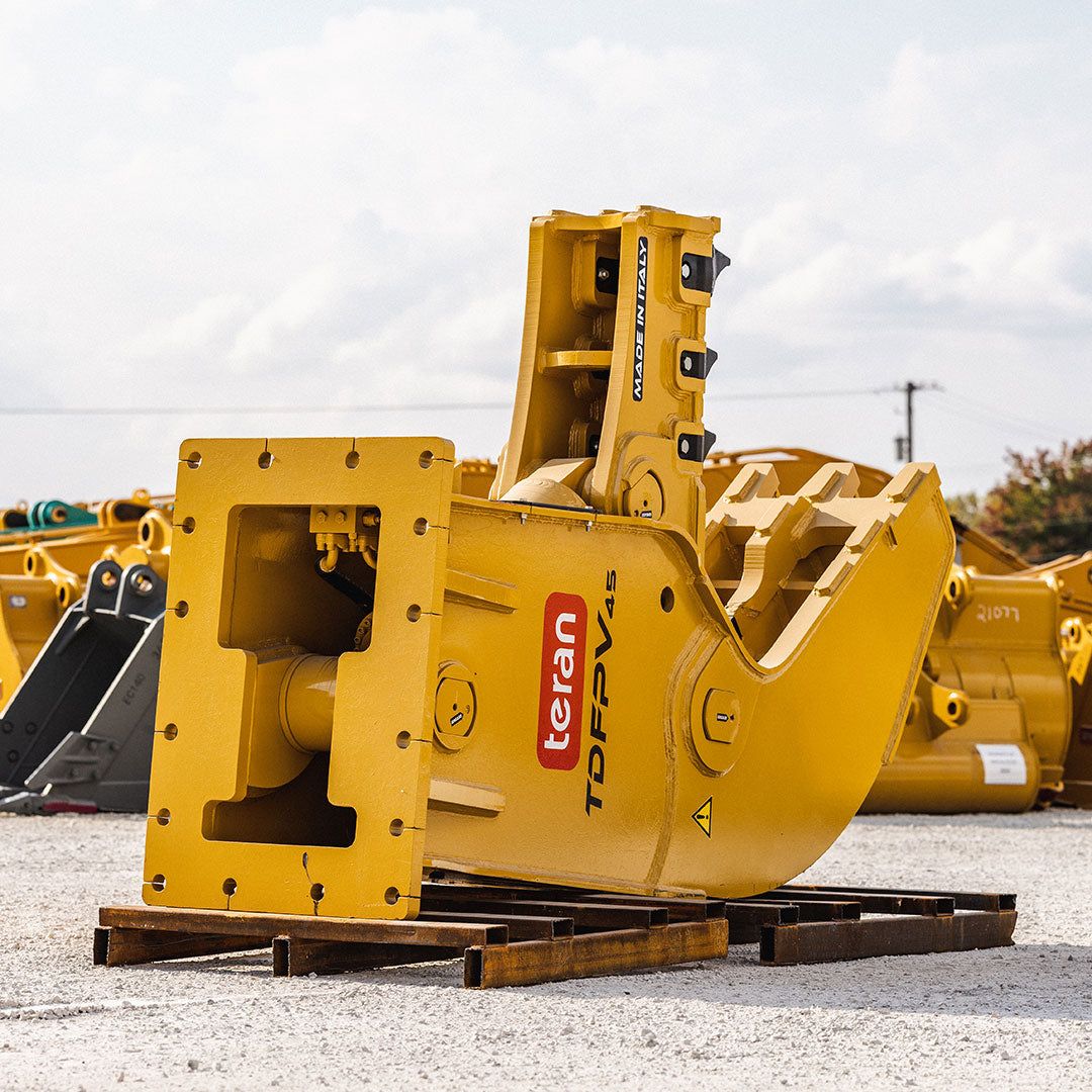 Teran 9921" LBS TDFPV45 Fixed Pulverizer, Excavator Attach
