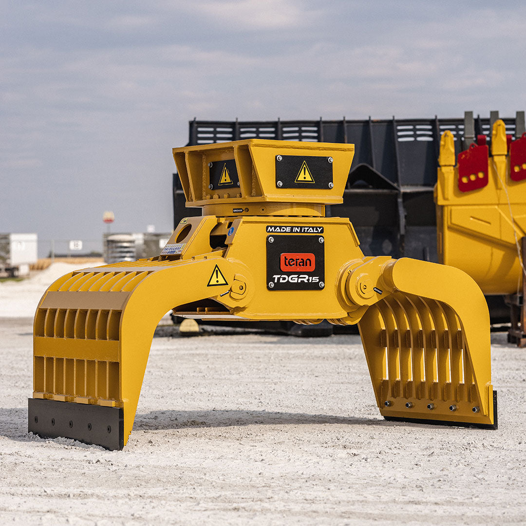 Teran TDGR15 Rotating Grapple, Excavator Attach