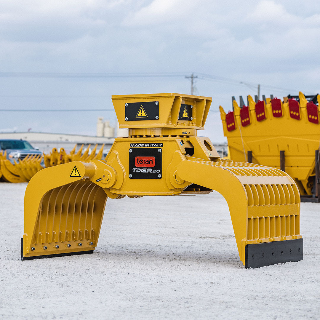 Teran TDGR20 Rotating Grapple, Excavator Attach