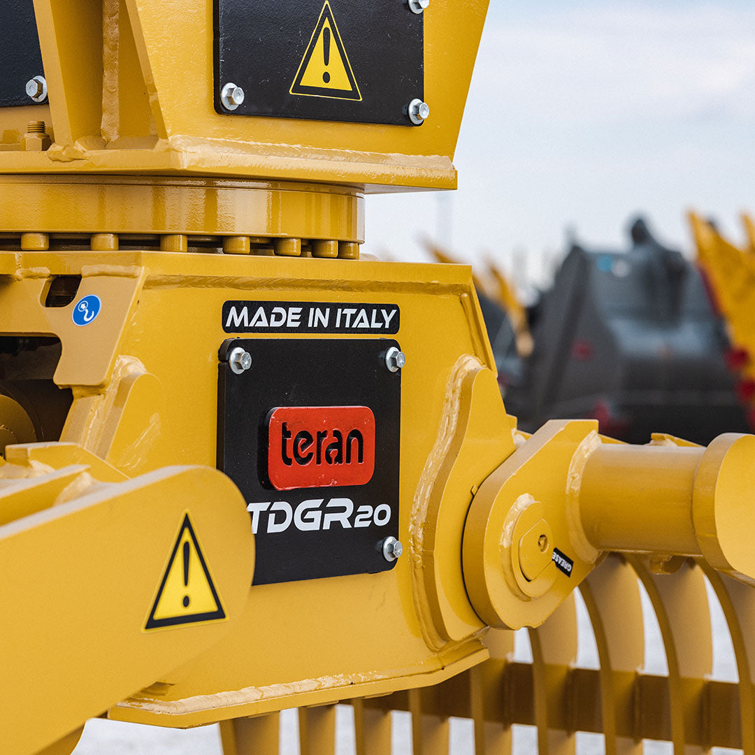 Teran TDGR20 Rotating Grapple, Excavator Attach
