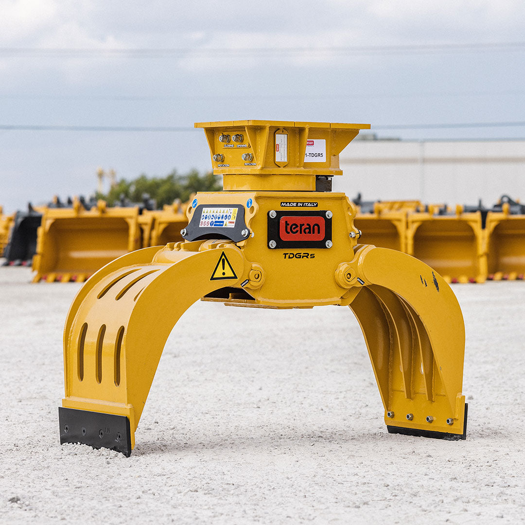 Teran TDGR5 Rotating Grapple, Excavator Attach