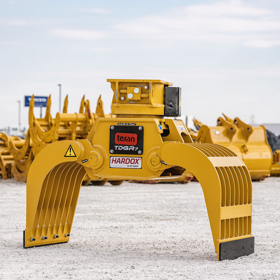 Teran TDGR7 Rotating Grapple, Excavator Attach