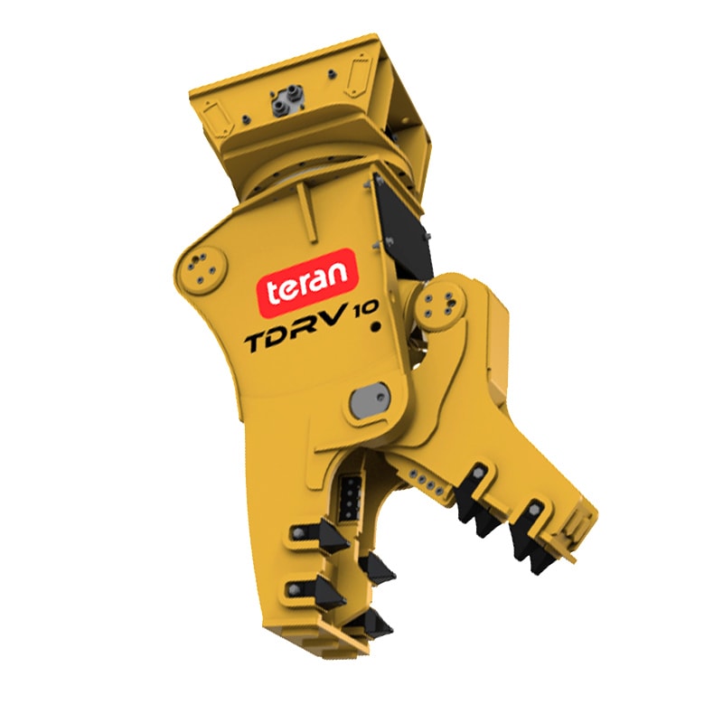 TERAN 2436" LBS TDRV10 Rotating Pulverizer, Excavator Attach
