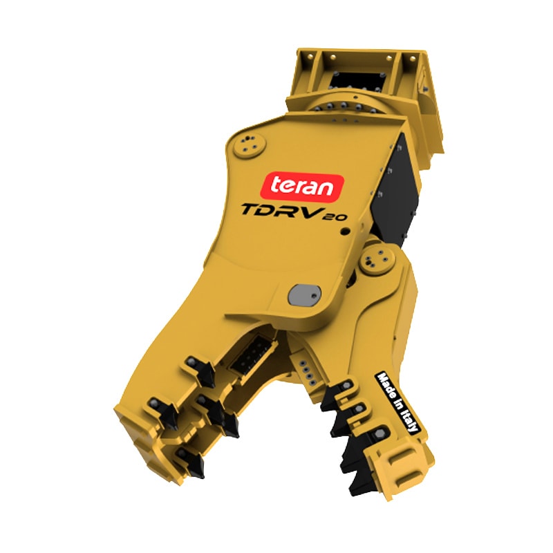 Teran 4400" lbs TDRV20 Rotating Pulverizer, Excavator Attach